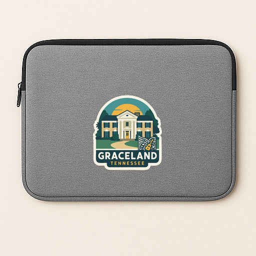 Graceland Tennessee Iron On Heat Transfer Vinyl HTV Die-Cut Symbolic Landmark