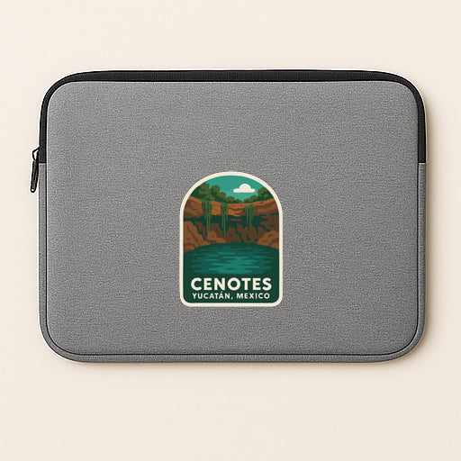 Cenotes of Yucatán Mexico Iron On Heat Transfer Vinyl HTV Die-Cut Symbolic