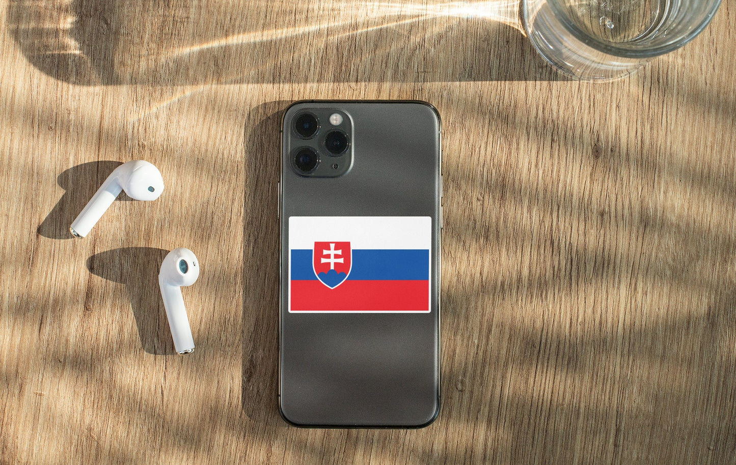 Slovakia Flag Sticker Decal
