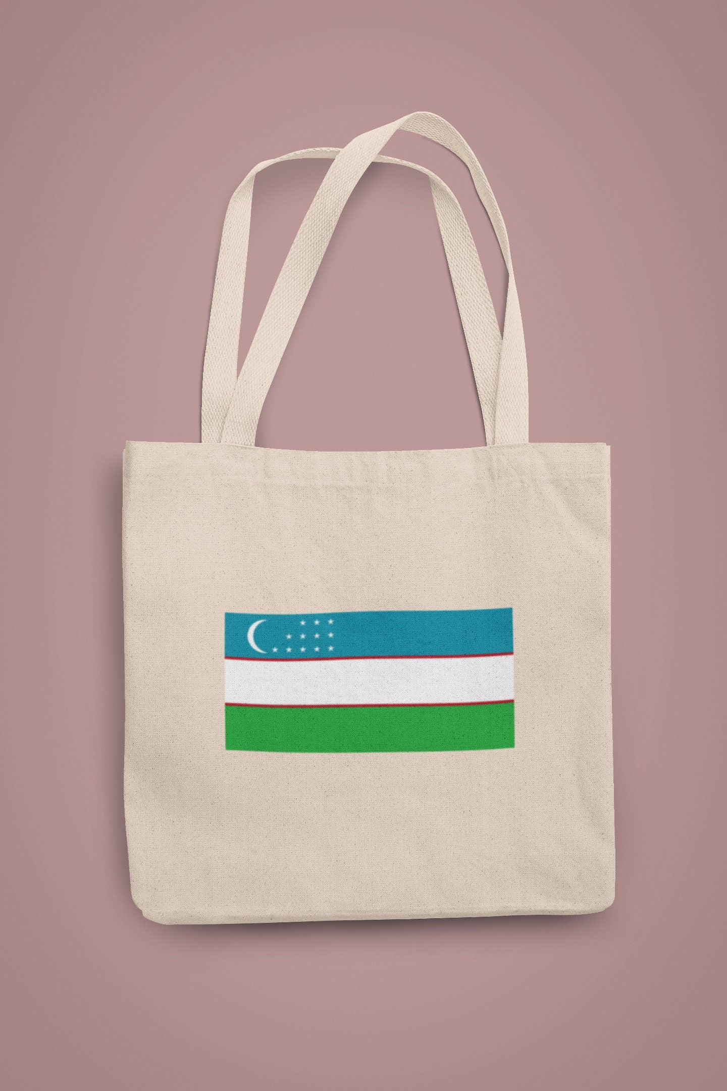 Uzbekistan Flag Iron On Heat Transfer Vinyl HTV / Republic of Uzbekistan / Tashkent / Uzbek / Uzbekistani