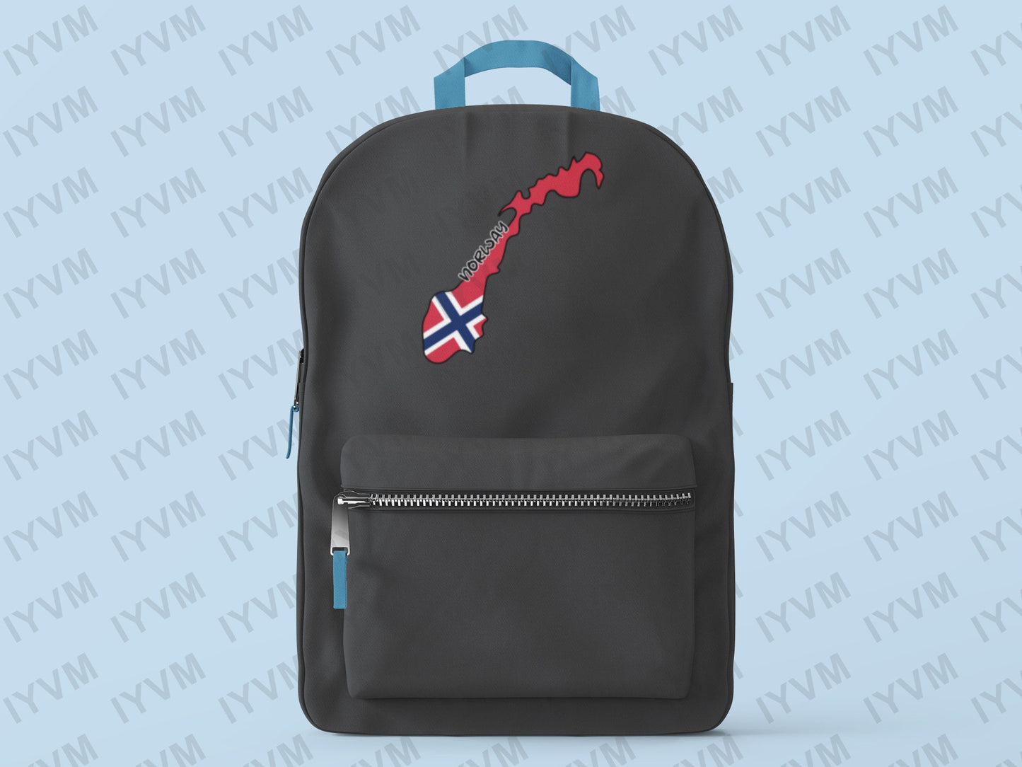 Norway Map Iron On Heat Transfer Vinyl HTV / Norwegian / Kingdom of Norway / Oslo