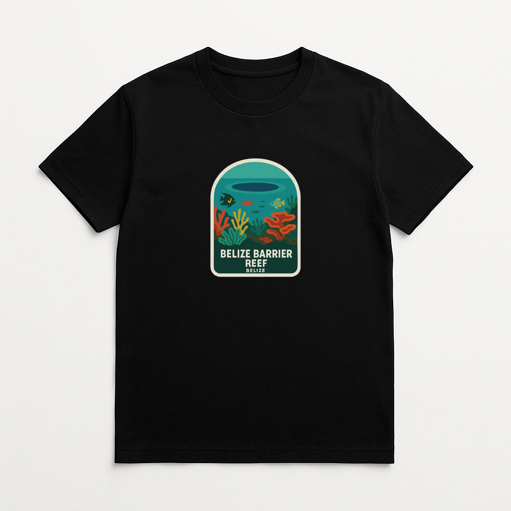 Belize Barrier Reef Belize Iron On Heat Transfer Vinyl HTV Die-Cut Symbolic