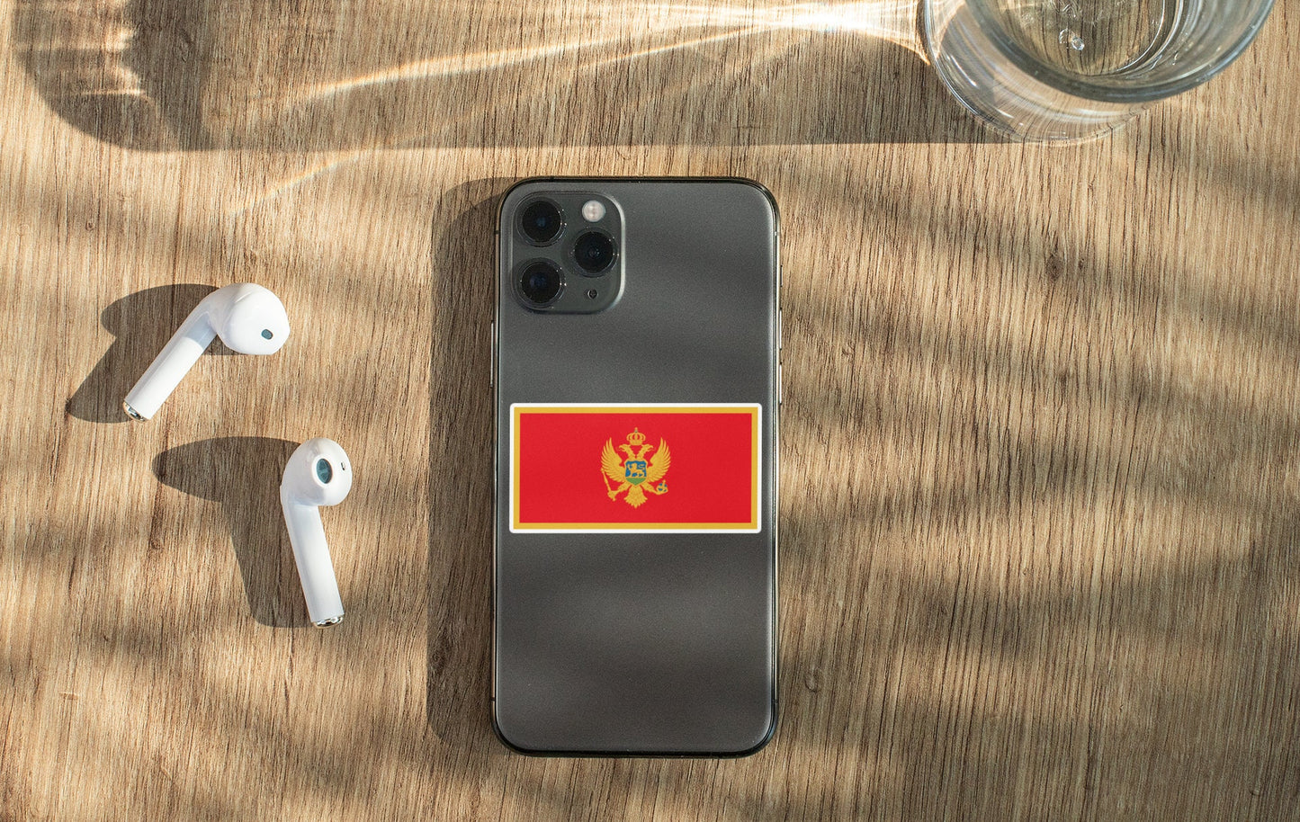 Montenegro Flag Sticker Decal