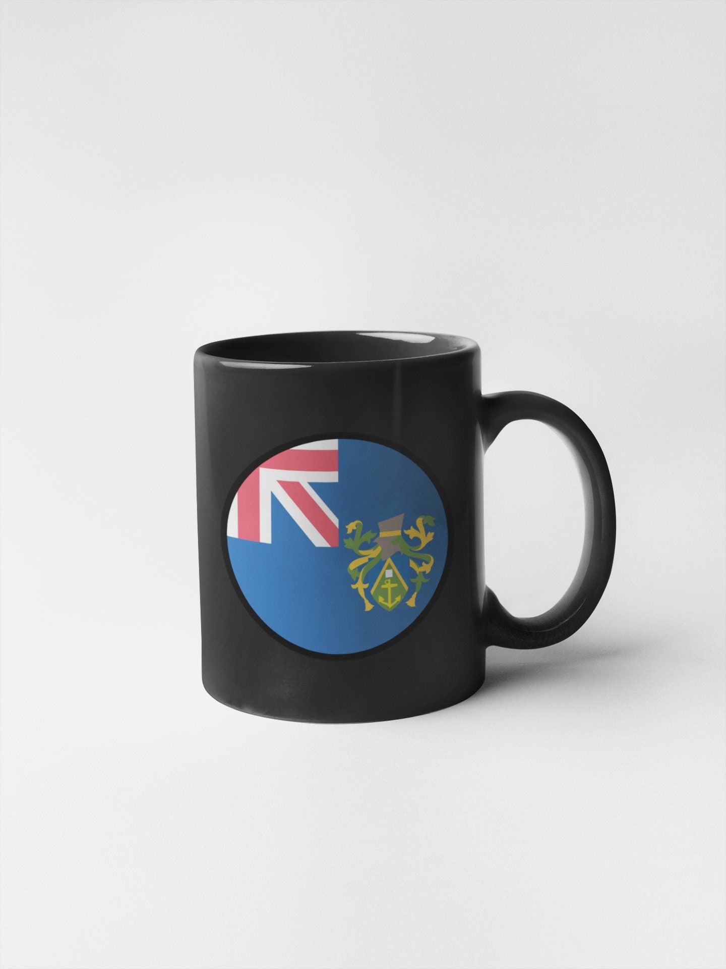 Pitcairn Flag Circle Sticker Decal