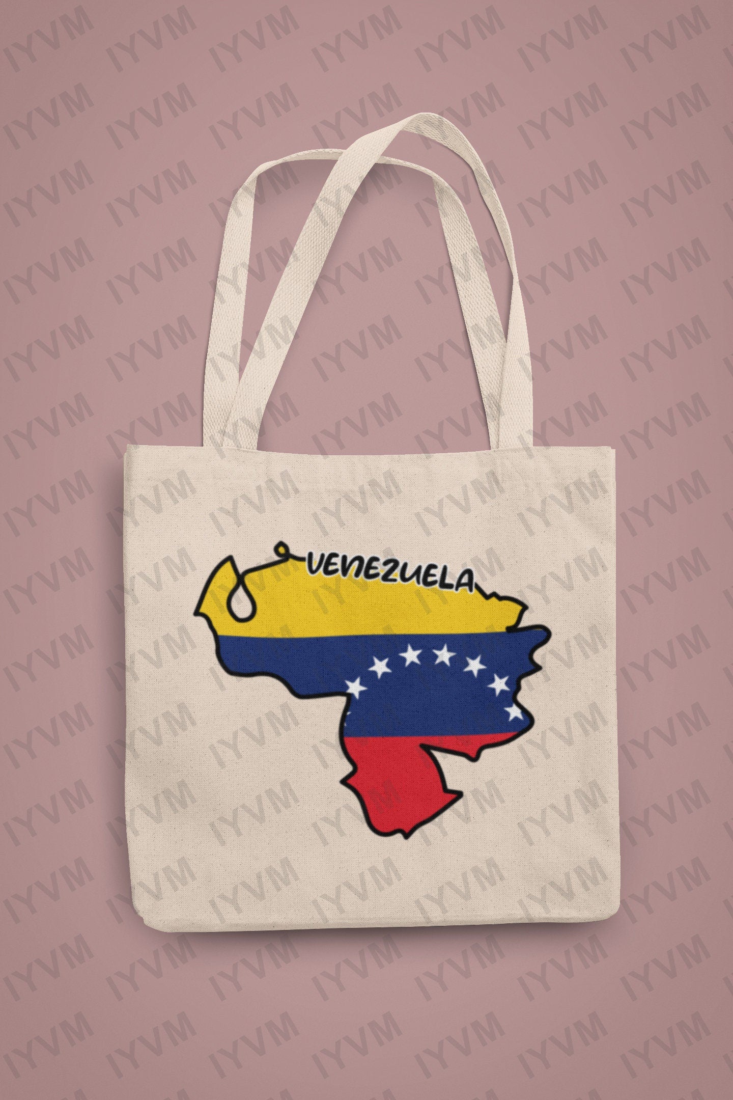 Venezuela Map Iron On Heat Transfer Vinyl HTV / Bolivarian Republic of Venezuela / República Bolivariana de Venezuela / Caracas / Venezuelan