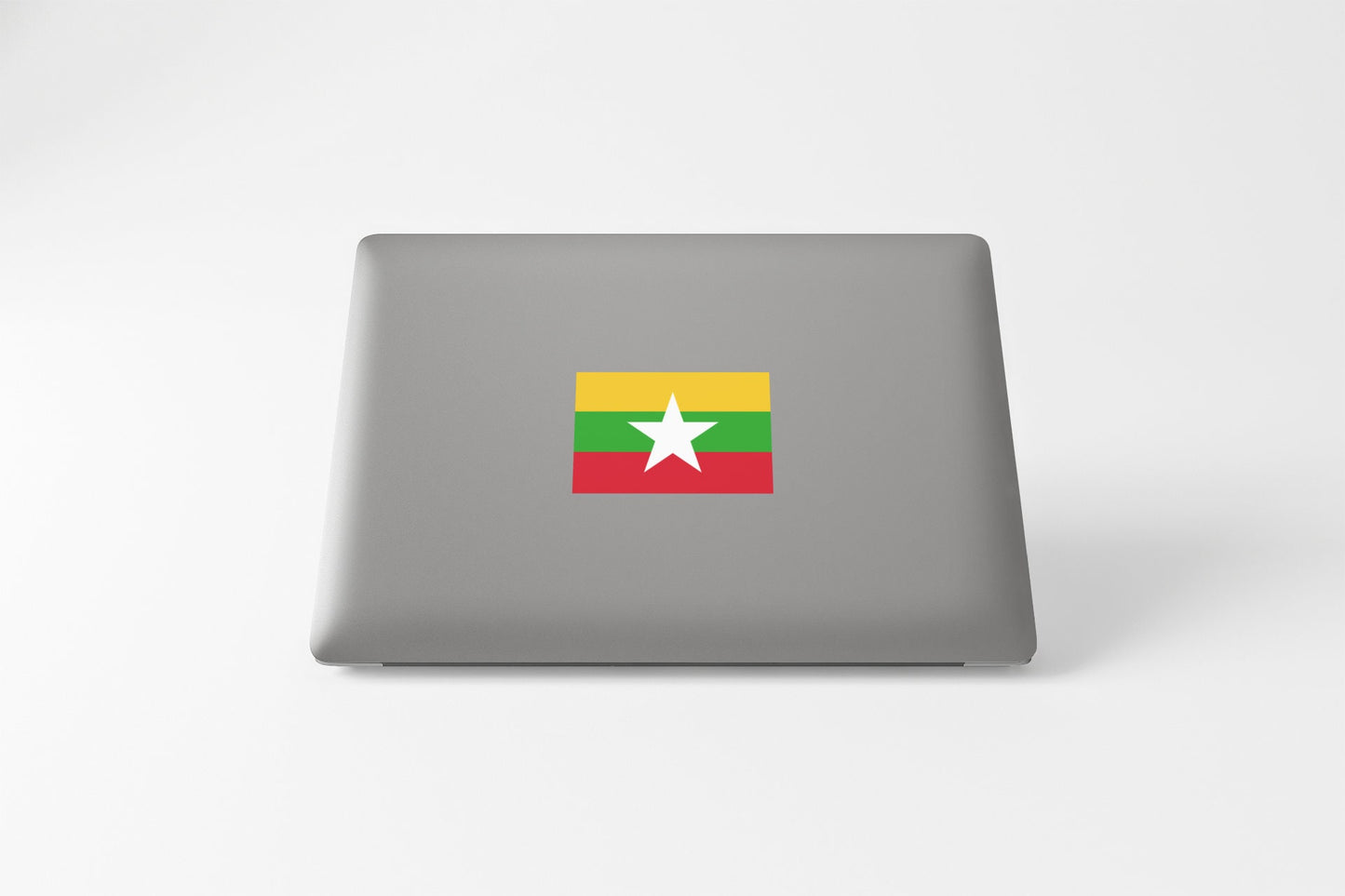 Myanmar Flag Sticker Decal / Republic of the Union of Myanmar / Burma / Naypyidaw / Burmese /