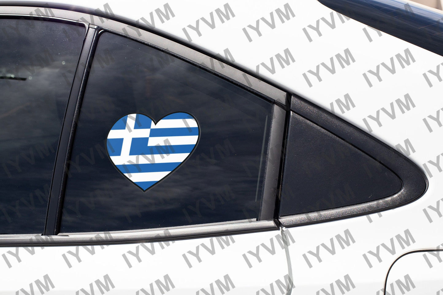 Greece Flag Sticker Decal / Hellenic Republic / Ελληνική Δημοκρατία / Ελευθερία ή Θάνατος Elefthería í Thánatos / Athens