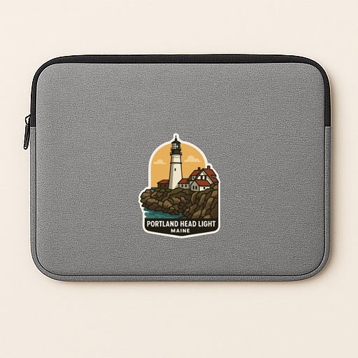 Portland Head Light Maine Iron On Heat Transfer Vinyl HTV Die-Cut Symbolic