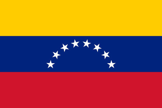 Venezuela Flag Iron On Heat Transfer Vinyl HTV Bolivarian Republic of Venezuela / República Bolivariana de Venezuela / Caracas / Venezuelan