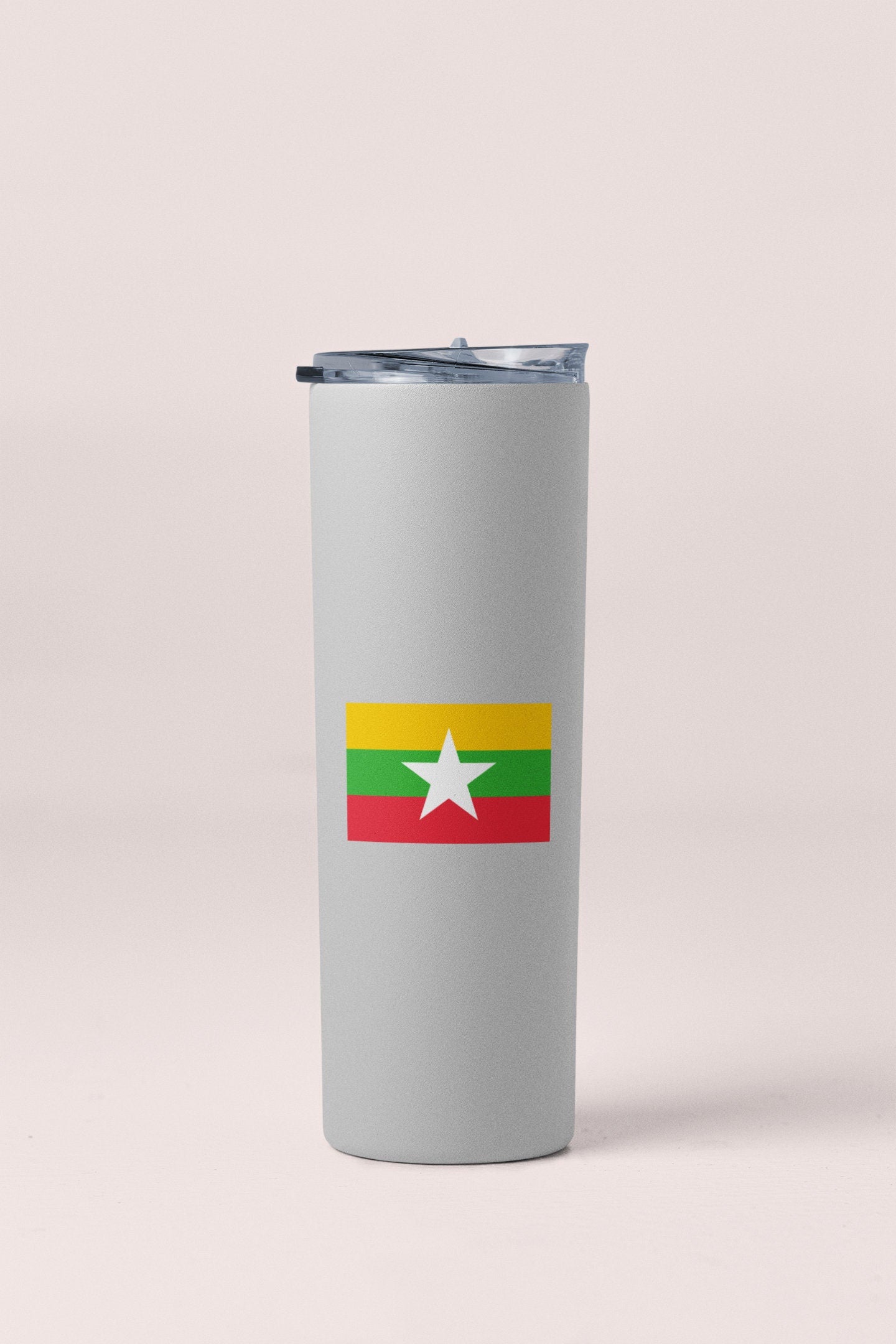 Myanmar Flag Sticker Decal / Republic of the Union of Myanmar / Burma / Naypyidaw / Burmese /