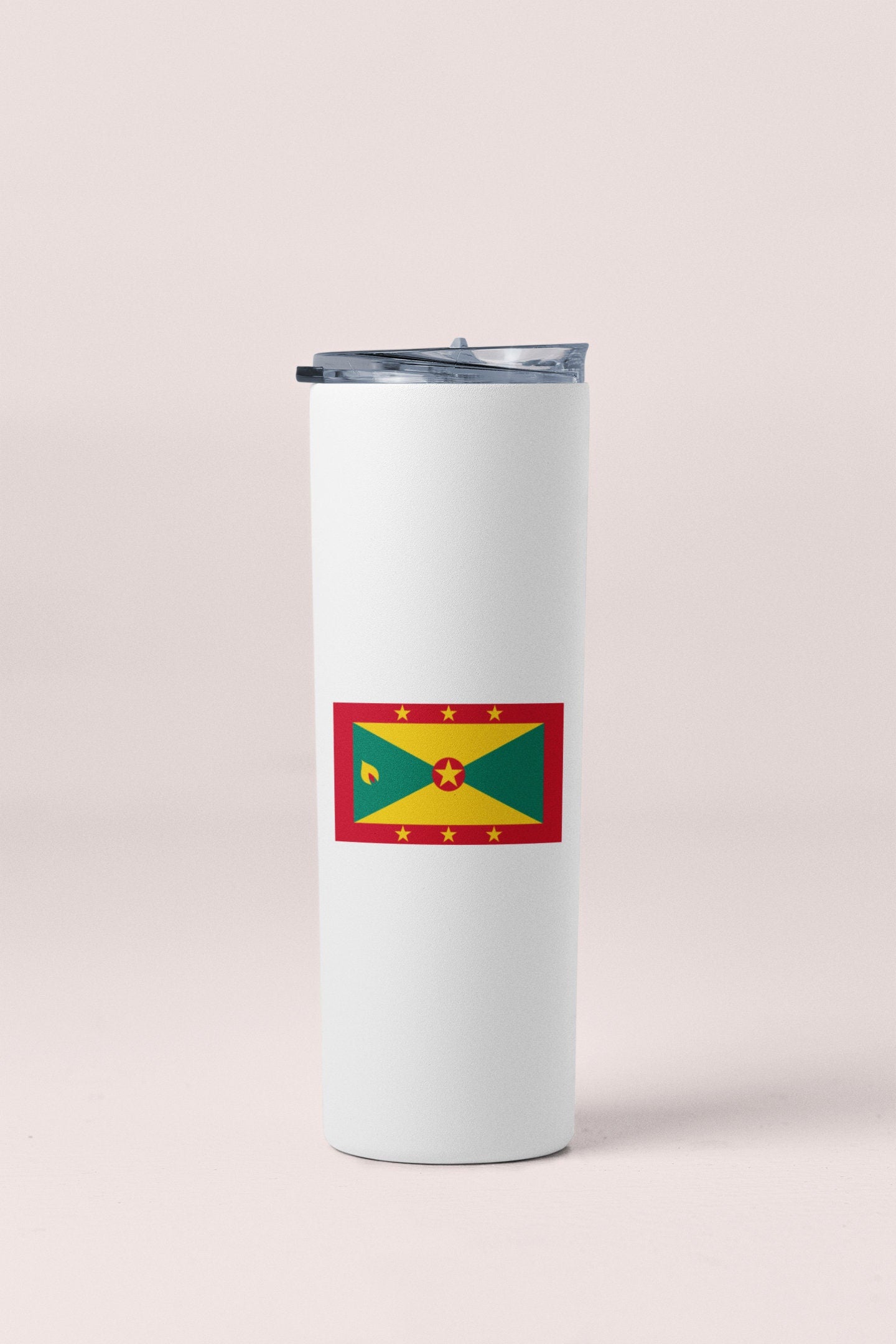 Grenada Flag Sticker Decal / Gwenad / Grenadian Creole French Ever Conscious of God We Aspire, Build and Advance as One People St. George's