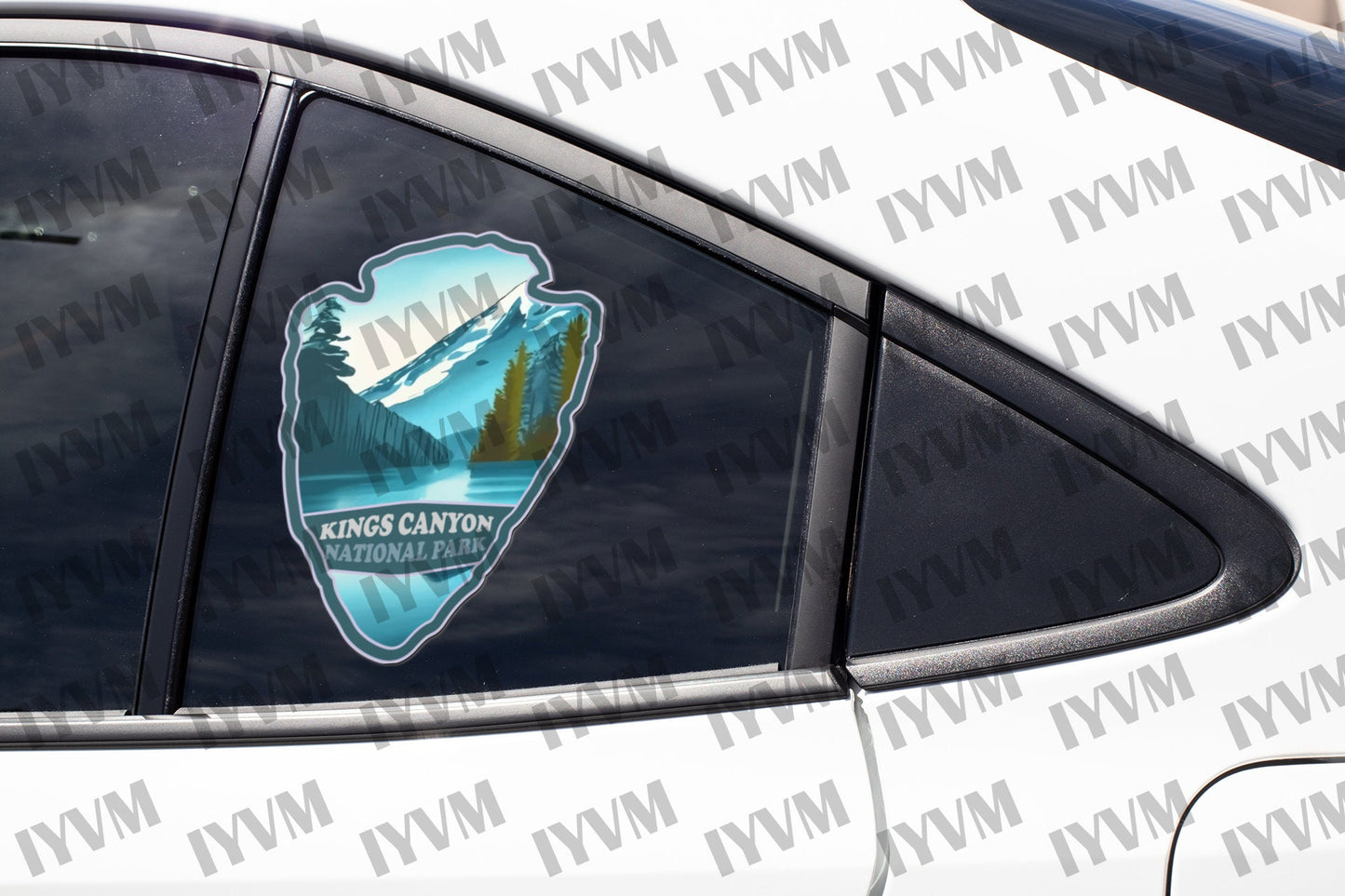 Kings Canyon National Park Sticker Decal - US National Parks Series