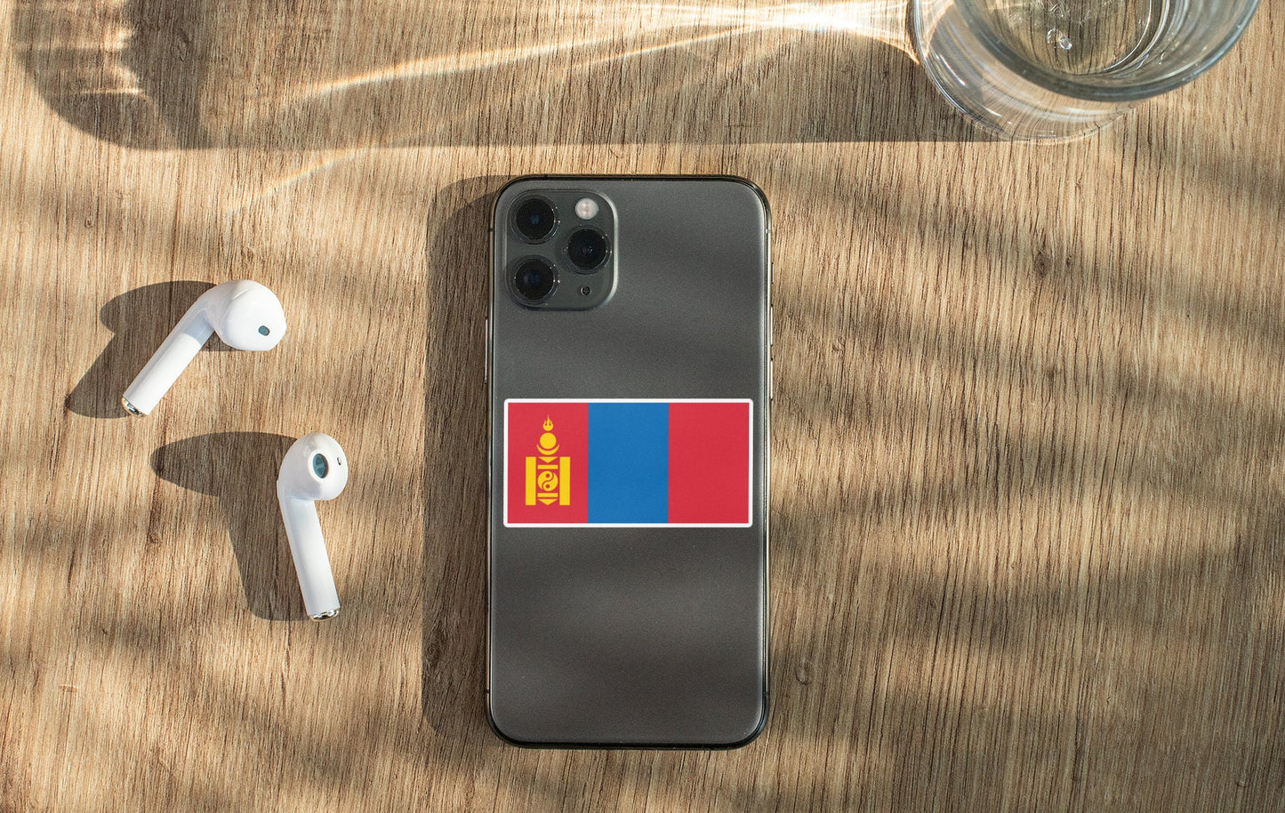 Mongolia Flag Sticker Decal