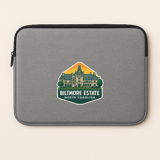 Biltmore Estate North Carolina Iron On Heat Transfer Vinyl HTV Die-Cut Symbolic