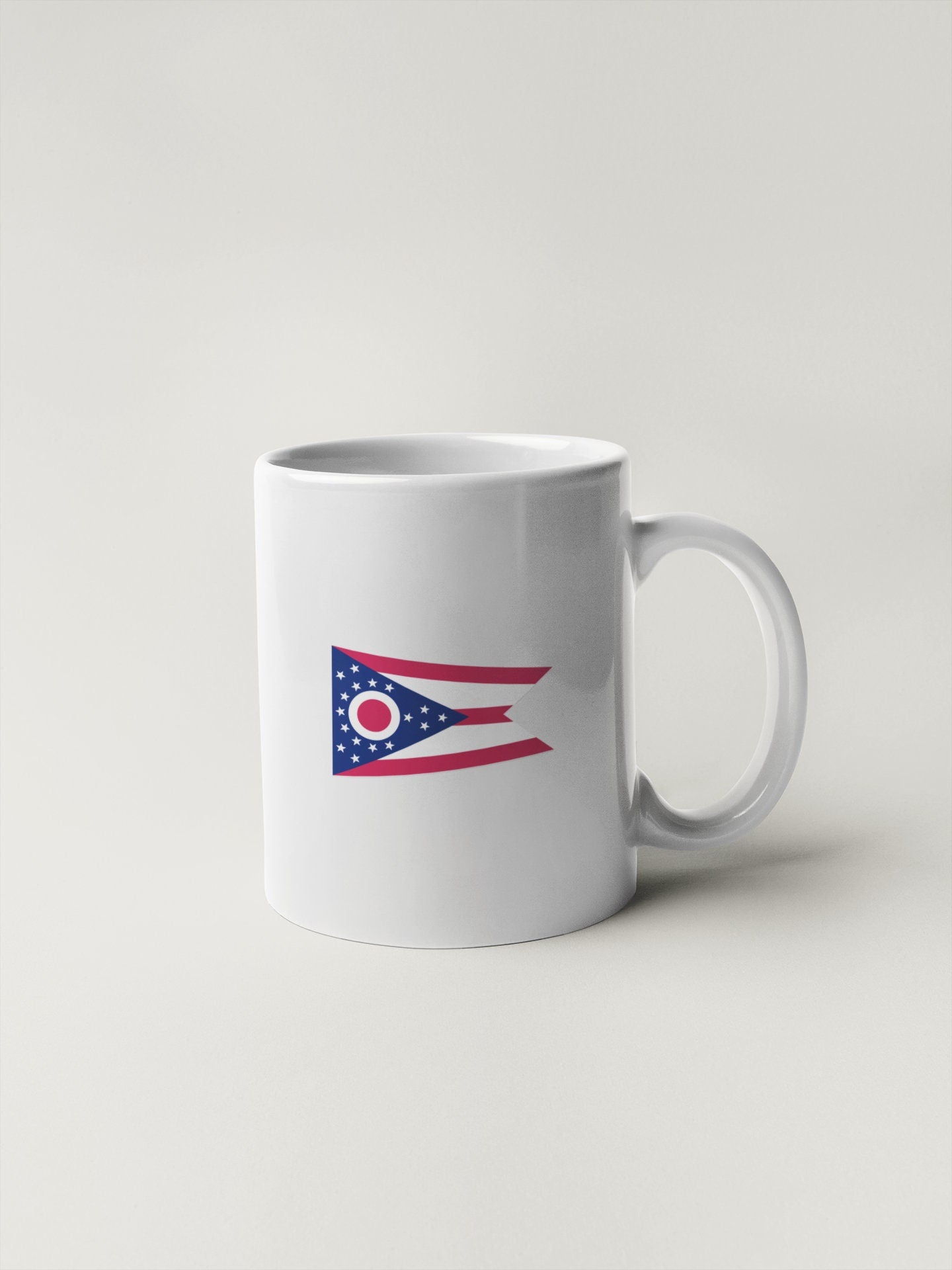 Ohio State Flag Vinyl Sticker Decal