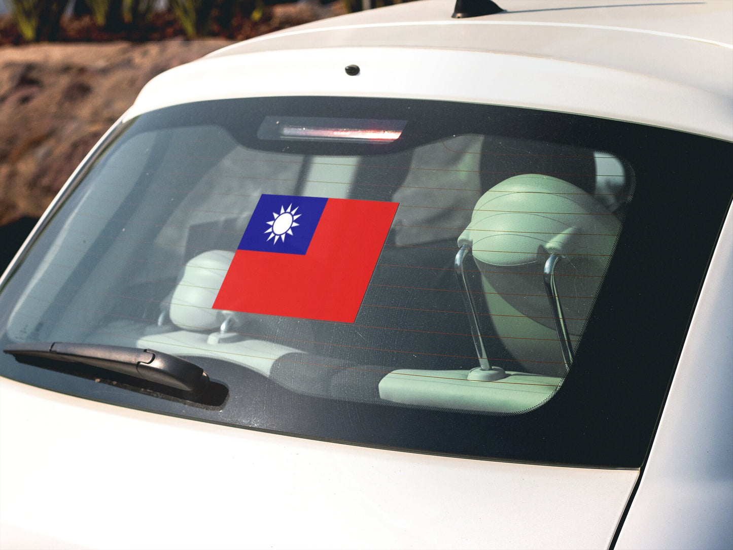 Taiwan Flag Sticker Decal