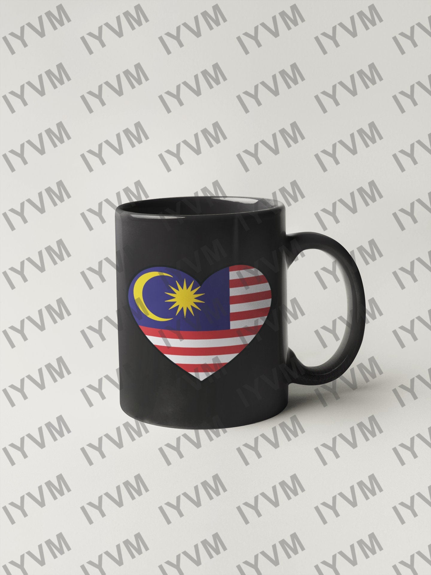 Malaysia Flag Heart Sticker Decal / Bersekutu Bertambah Mutu / Putrajaya / Malaysian Active