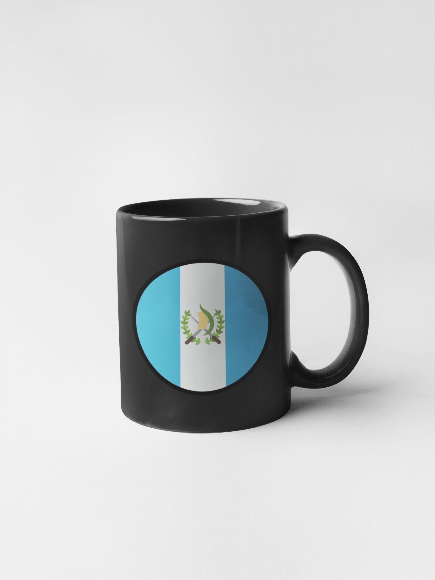 Guatemala Flag Circle Sticker Decal