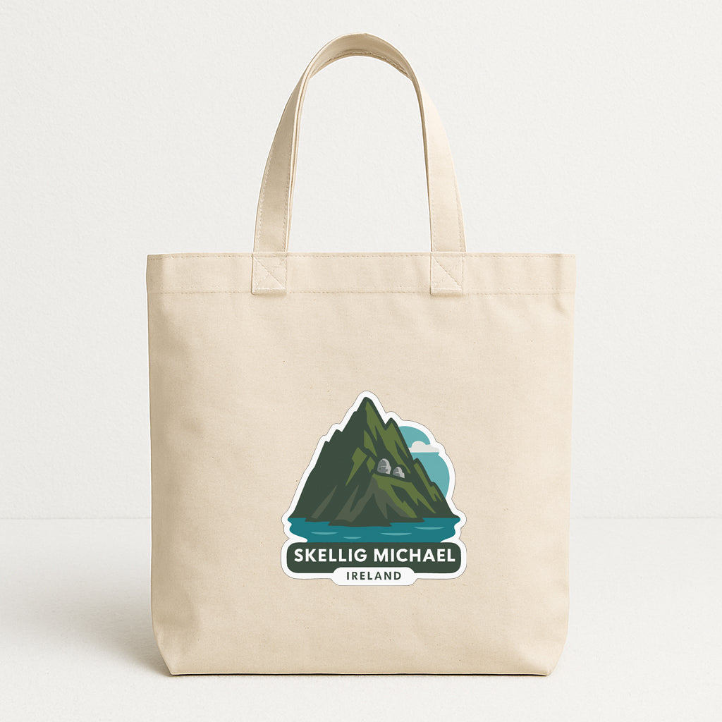 Skellig Michael Ireland Iron On Heat Transfer Vinyl HTV Die-Cut Symbolic