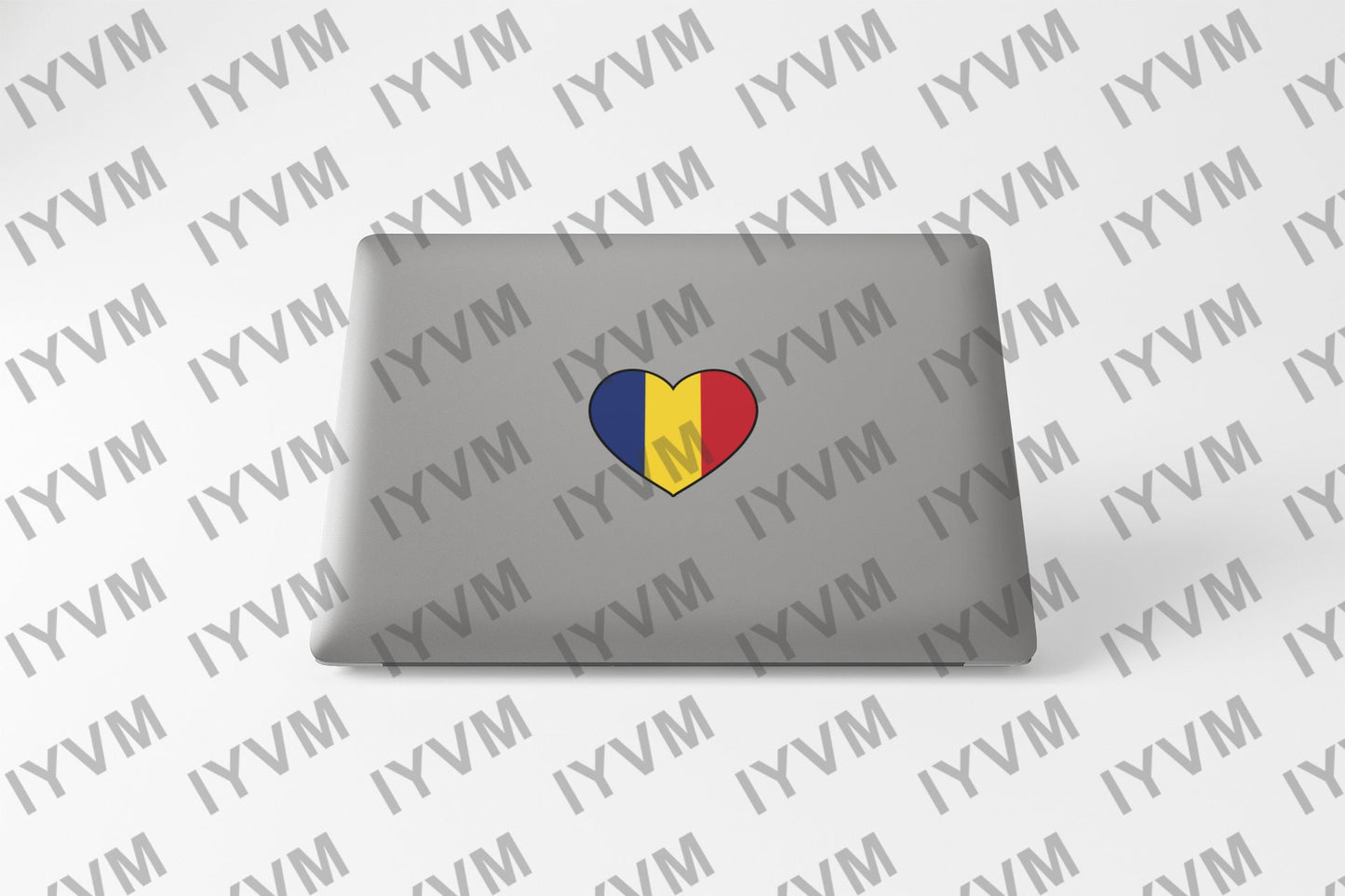 Romania Flag Heart Sticker Decal / România / Bucharest / Romanian