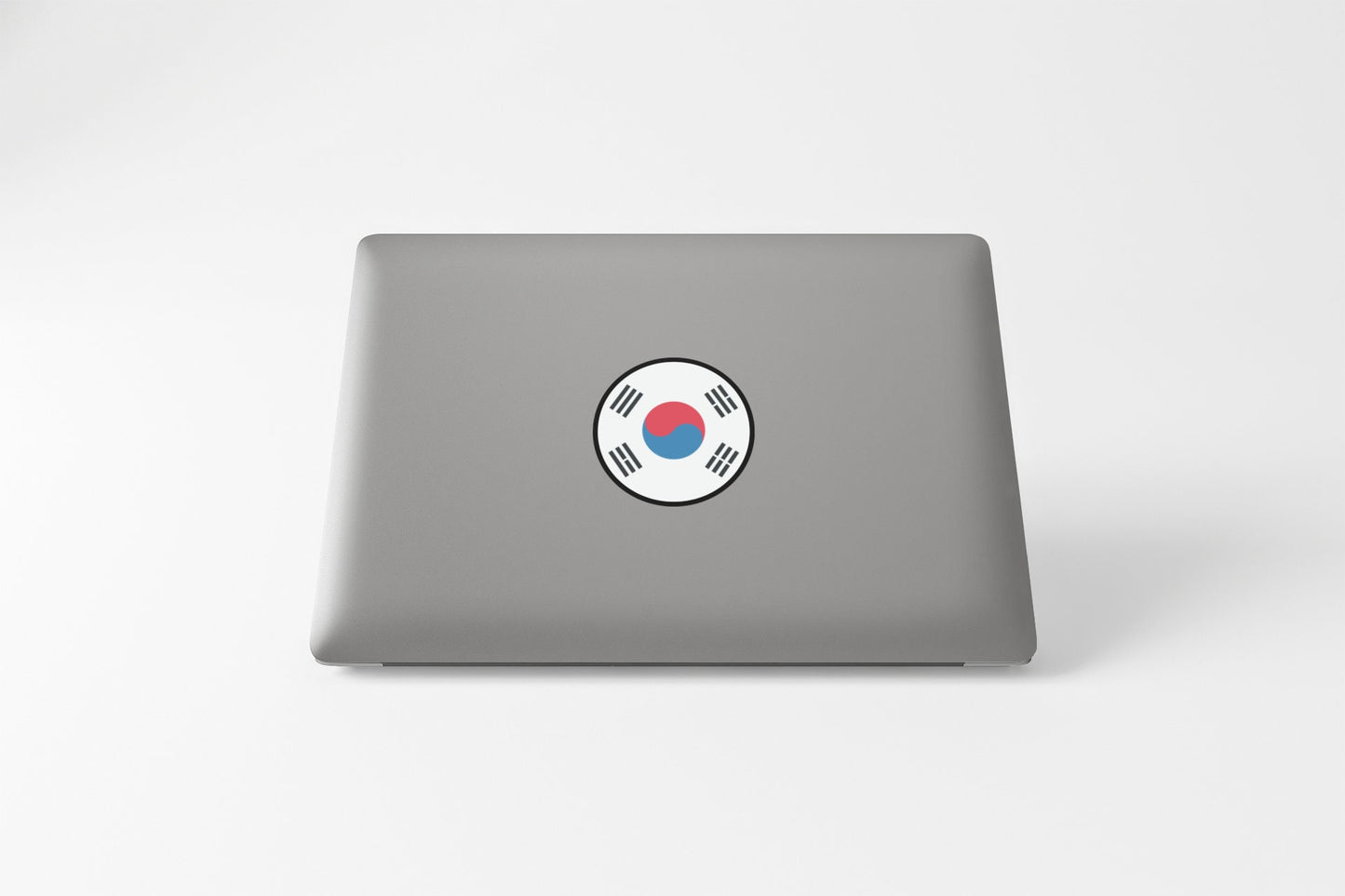 South Korea Flag Circle Sticker Decal
