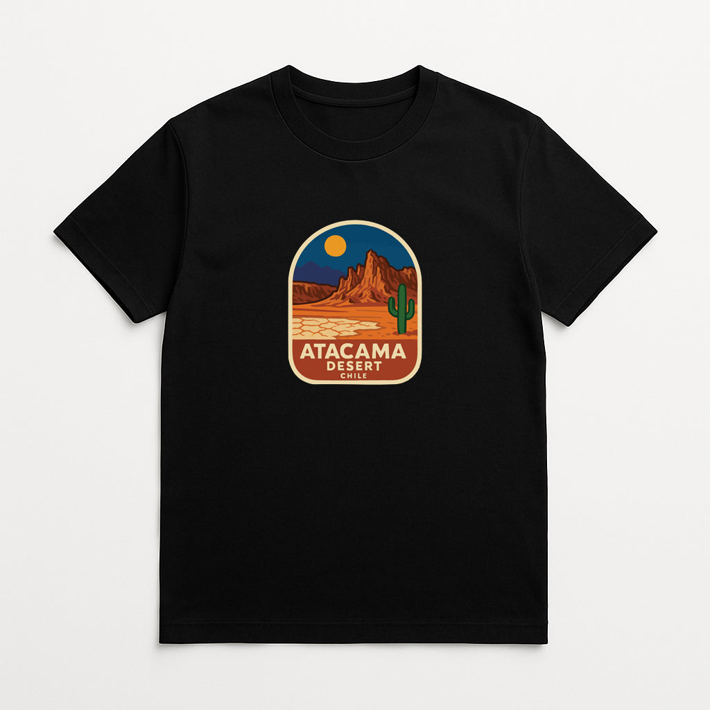 Atacama Desert Chile Iron On Heat Transfer Vinyl HTV Die-Cut Symbolic Landmark
