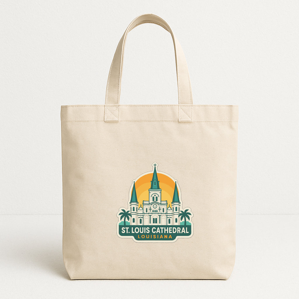 St. Louis Cathedral Louisiana Iron On Heat Transfer Vinyl HTV Die-Cut Symbolic