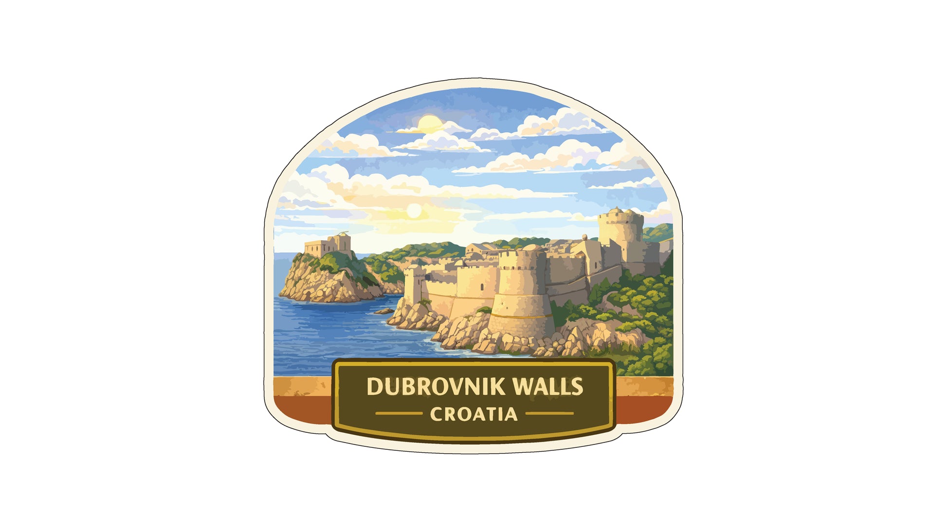 Dubrovnik Walls, Croatia