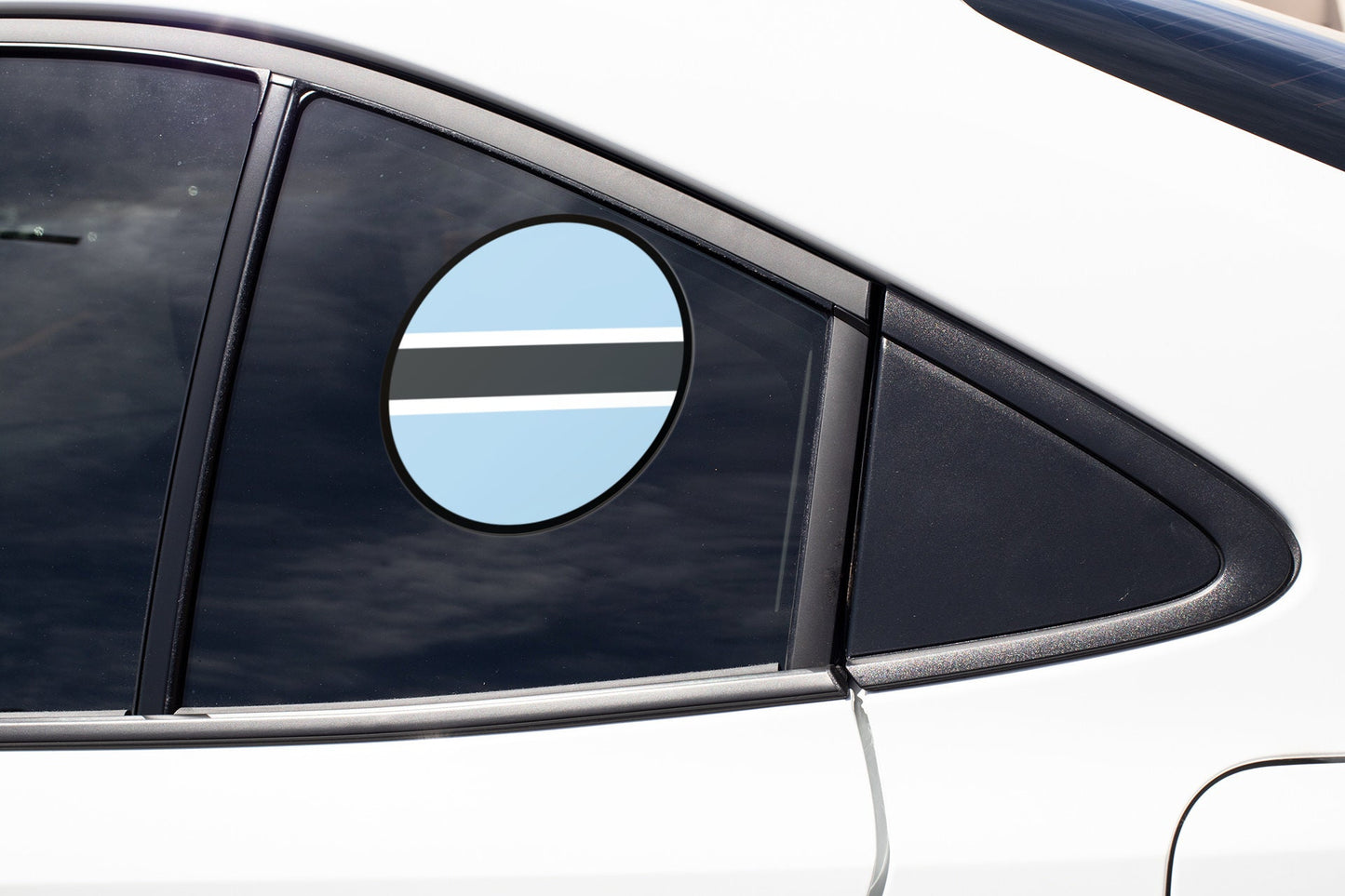 Botswana Flag Circle Sticker Decal