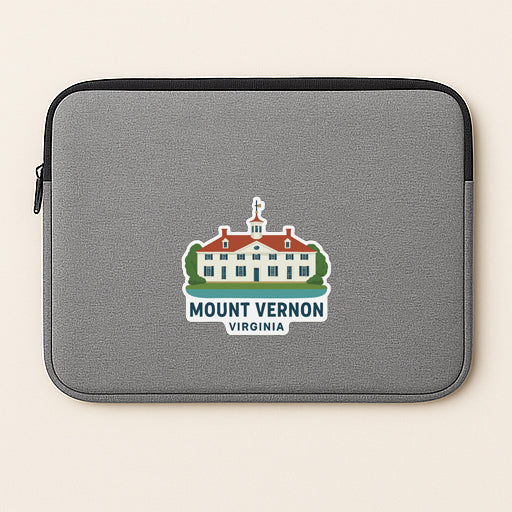 Mount Vernon Virginia Iron On Heat Transfer Vinyl HTV Die-Cut Symbolic Landmark