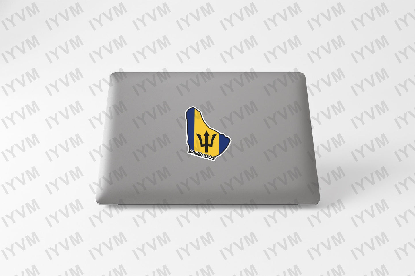 Barbados Map Flag Sticker Decal / Bridgetown  / Pride and Industry / Barbadian Bajan