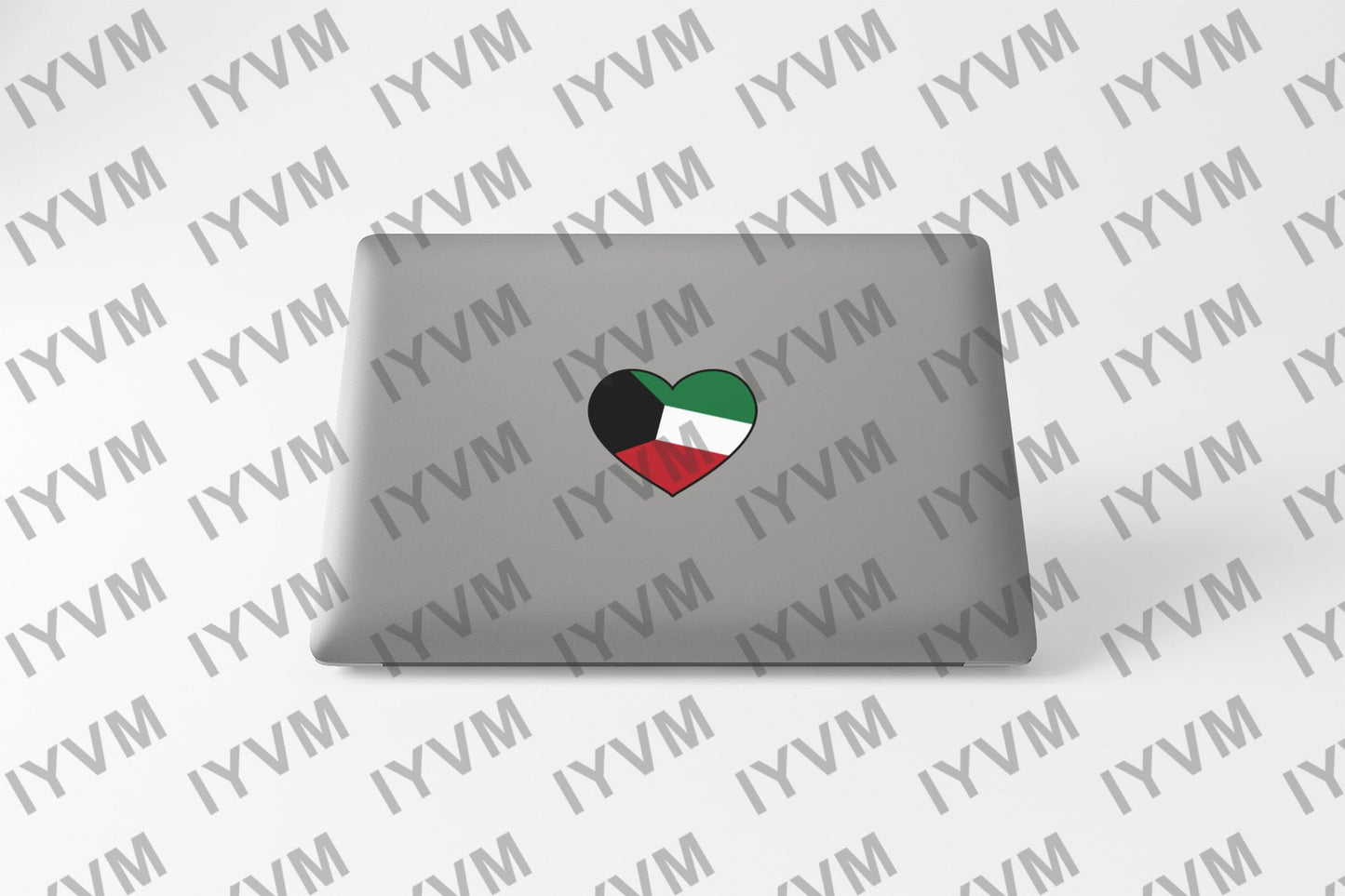 Kuwait Flag Heart Sticker Decal / State of Kuwait / Kuwait City / Kuwaiti