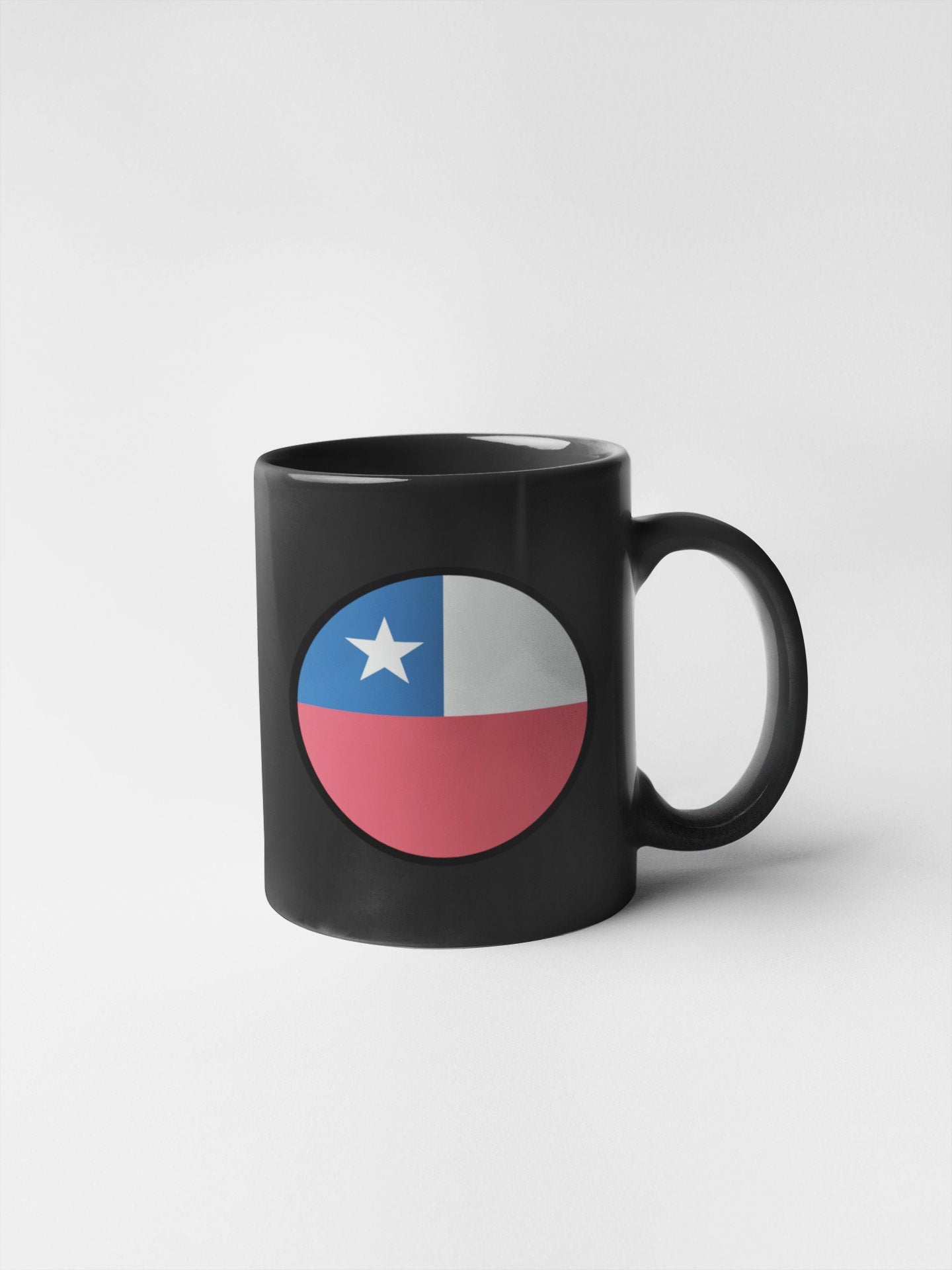 Chile Flag Circle Sticker Decal