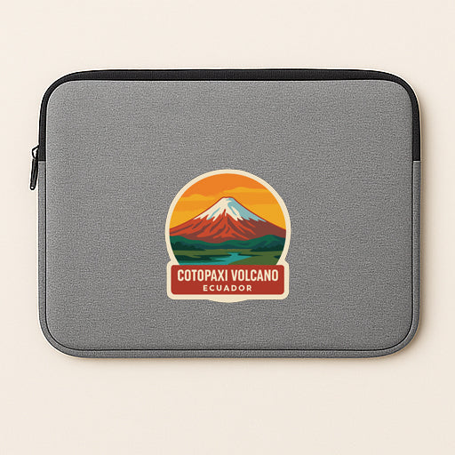 Cotopaxi Volcano Ecuador Iron On Heat Transfer Vinyl HTV Die-Cut Symbolic