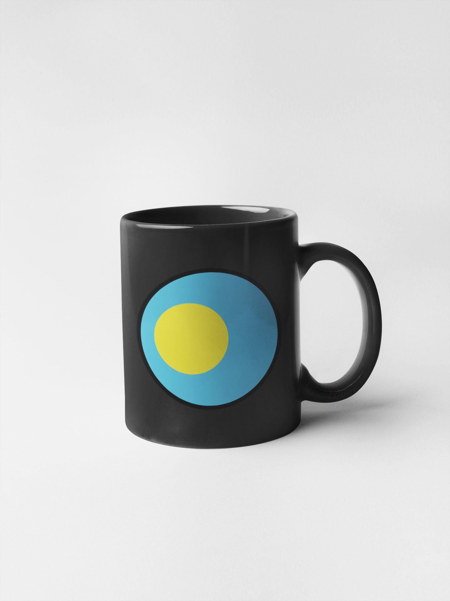 Palau Flag Circle Sticker Decal