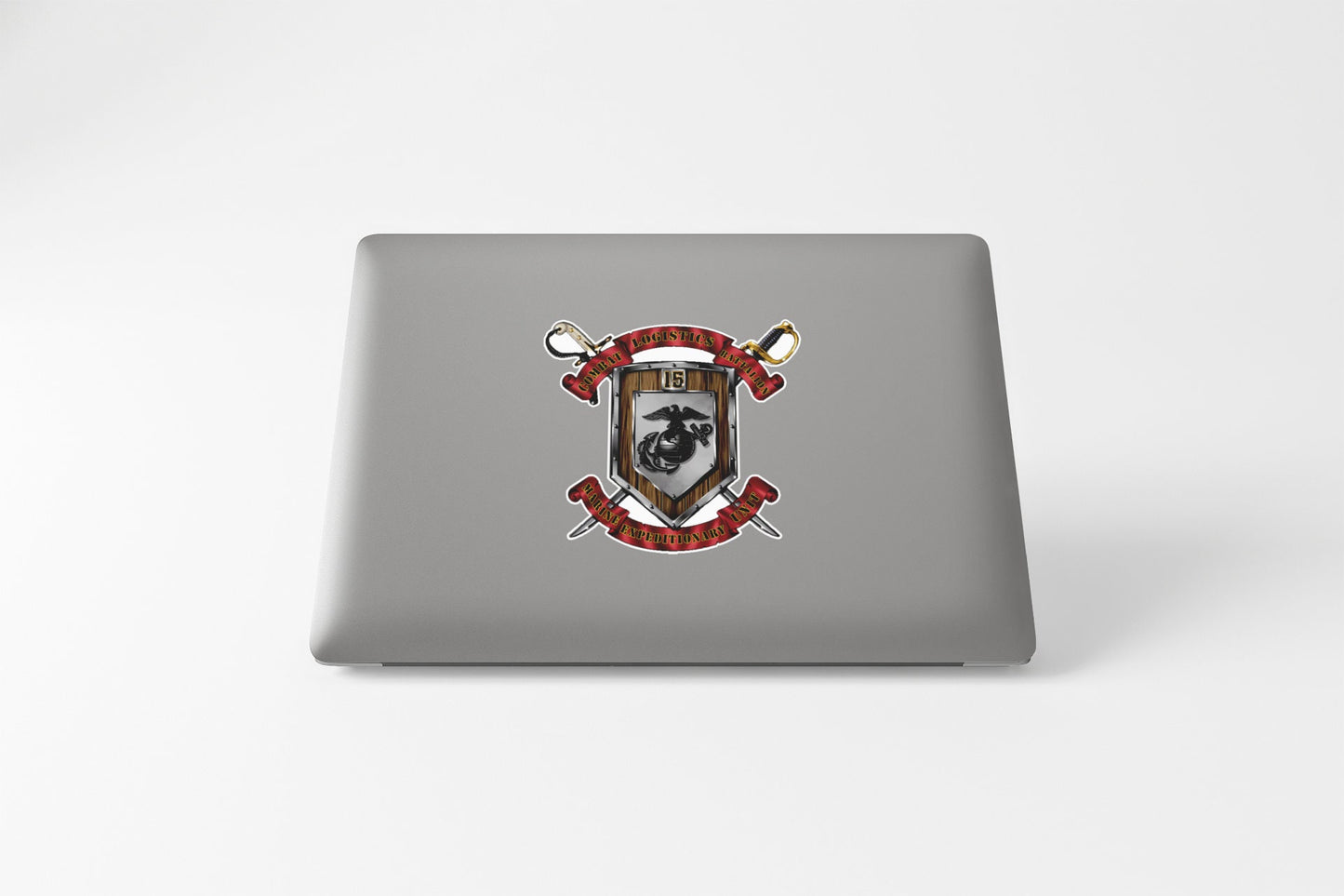 a laptop with a picture of a man on it