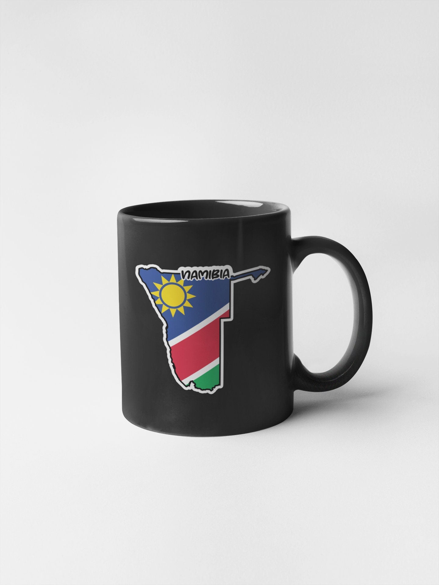 Namibia Map Flag Sticker Decal