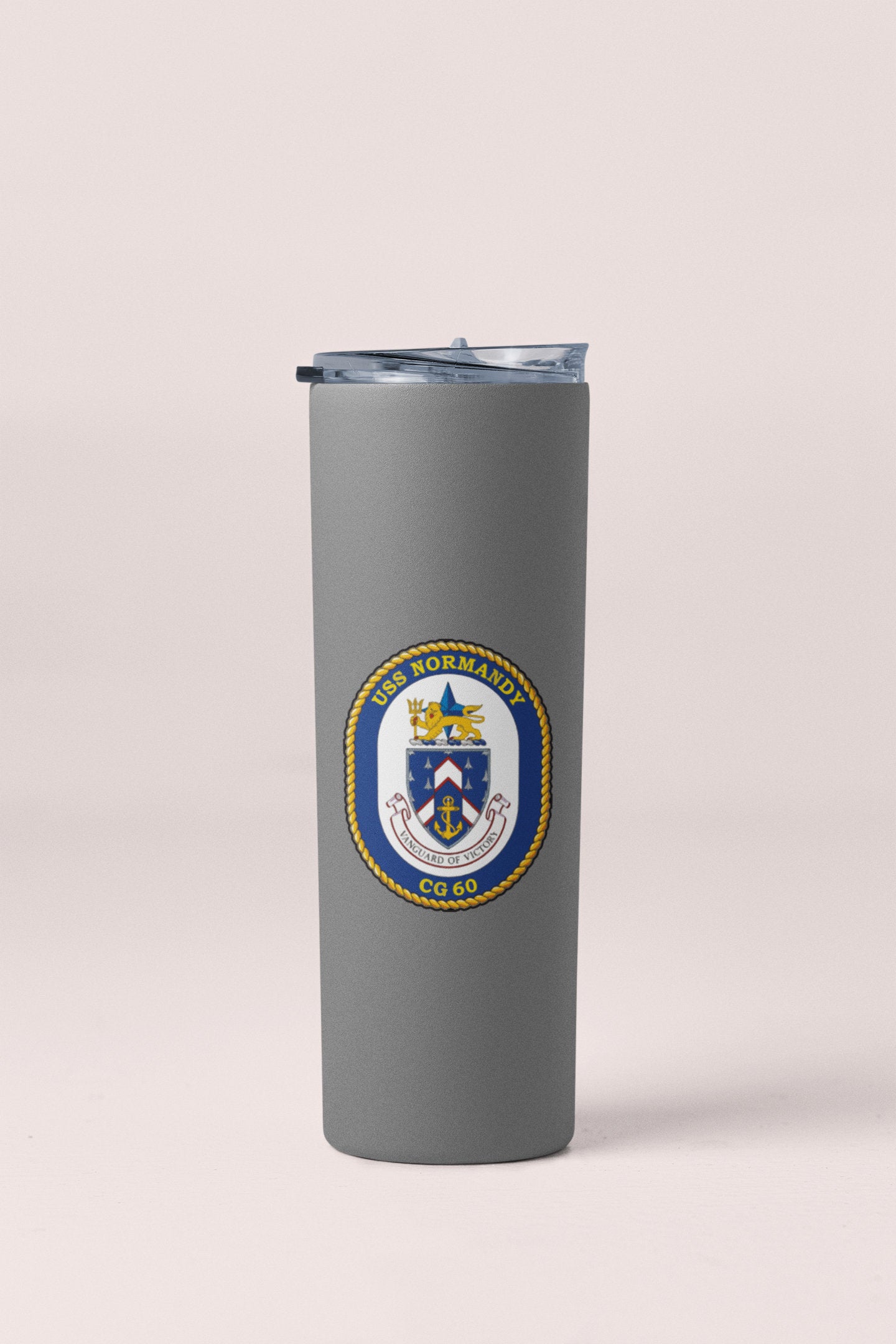 USS Normandy CG-60 Badge Sticker Decal Ticonderoga Class Cruiser Car Sticker Bumper Sticker for Car Emblem