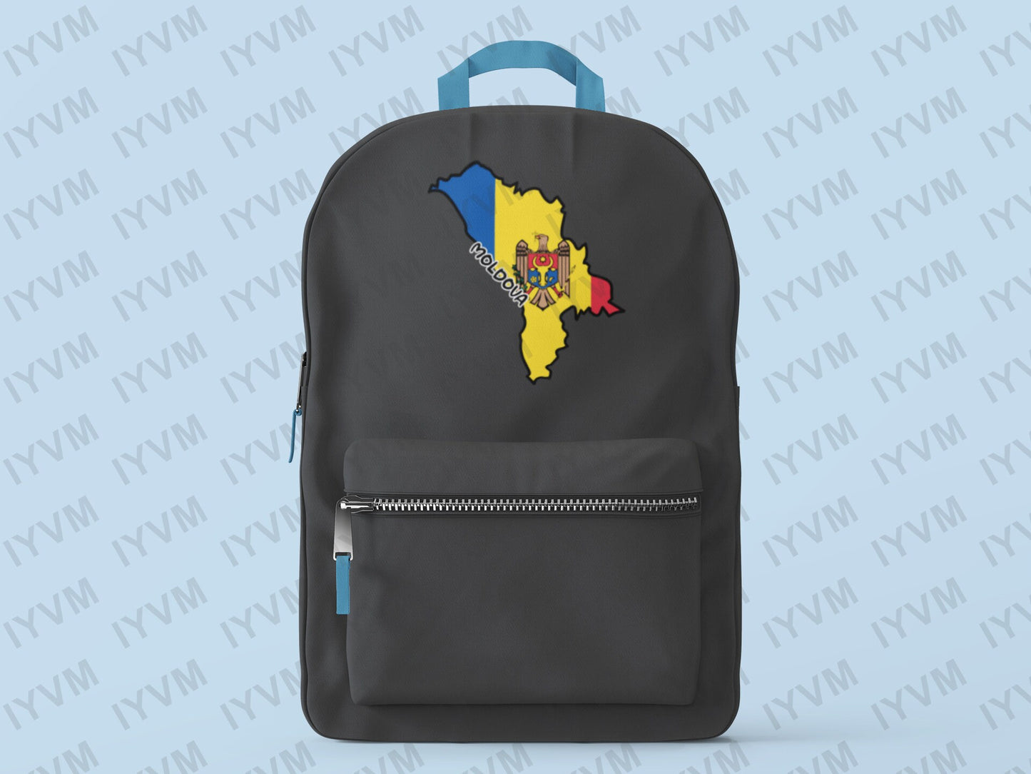 Moldova Map Iron On Heat Transfer Vinyl HTV / Republic of Moldova / Republica Moldova / Chișinău / Moldovan