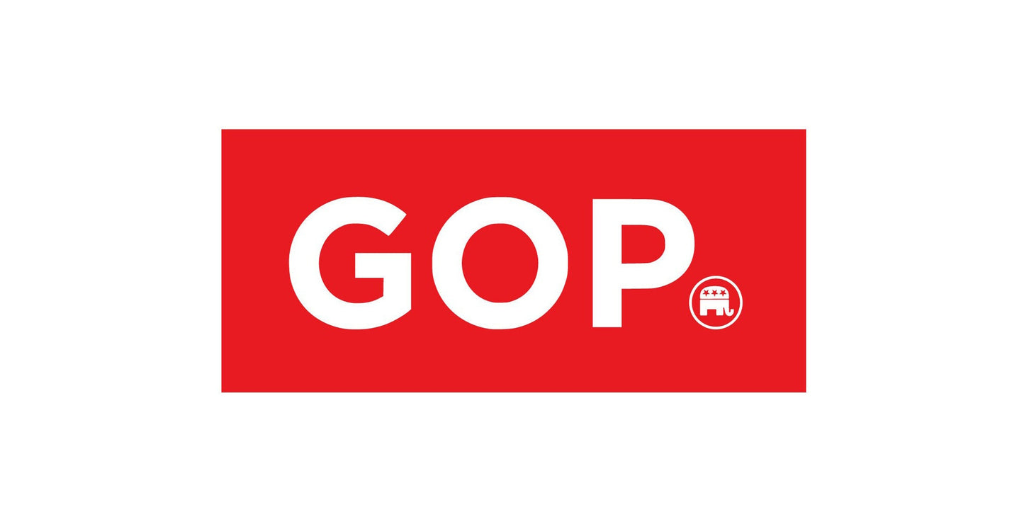 Republican Elephant Sticker Decal Republican GOP Party 2024 Presidential Election