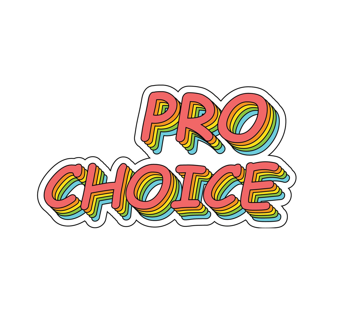Pro Choice Jane Roe Sticker Decal Women's Rights Abortion is Healthcare Roe vs Wade Abortion Rights Pro Abortion