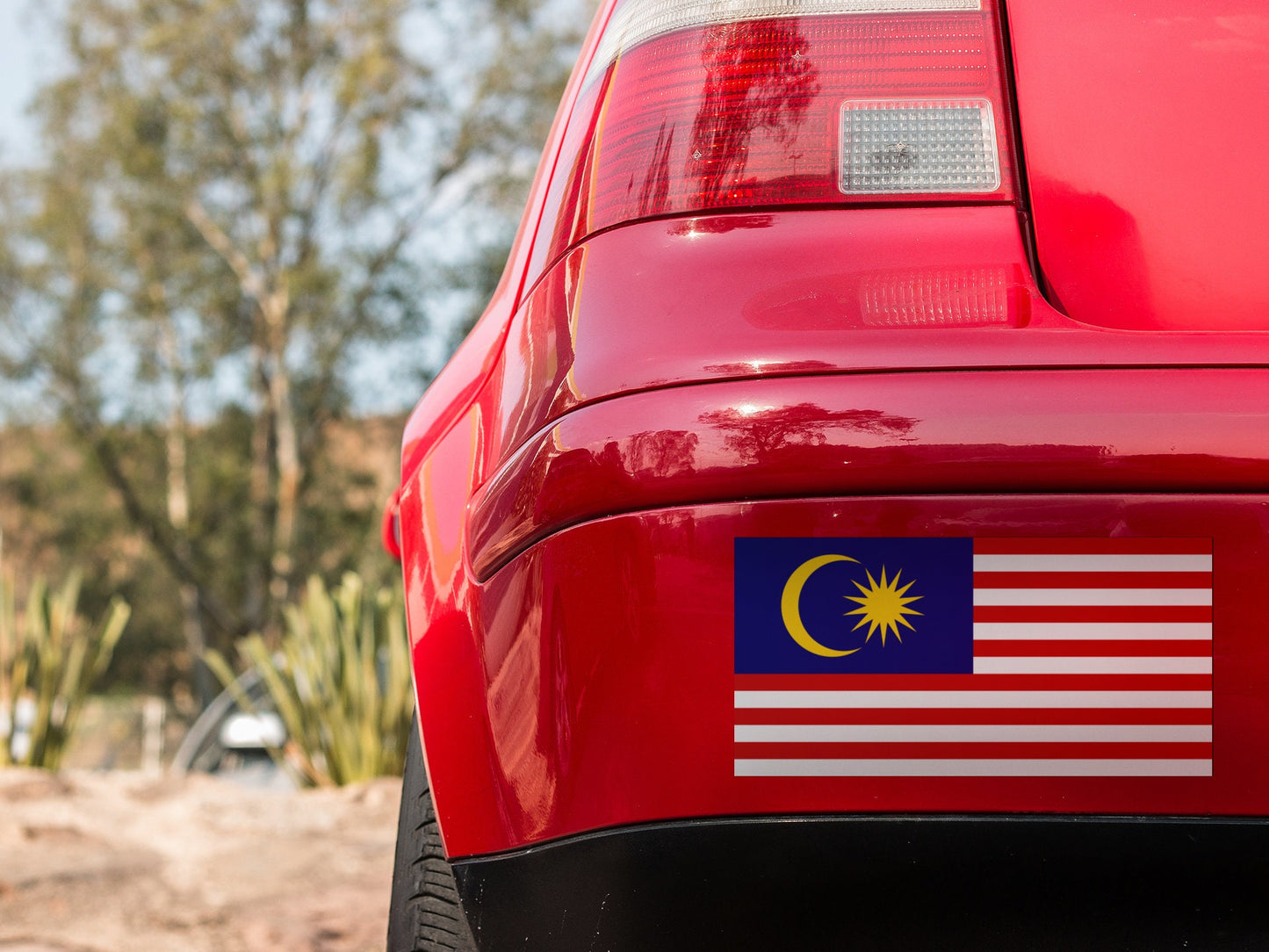 Malaysia Flag Sticker Decal / Bersekutu Bertambah Mutu / Putrajaya / Malaysian