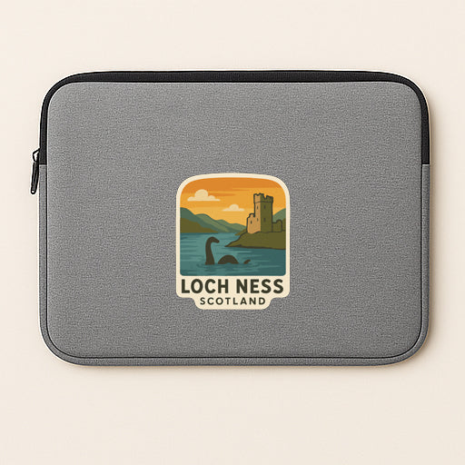 Loch Ness Scotland Iron On Heat Transfer Vinyl HTV Die-Cut Symbolic Landmark