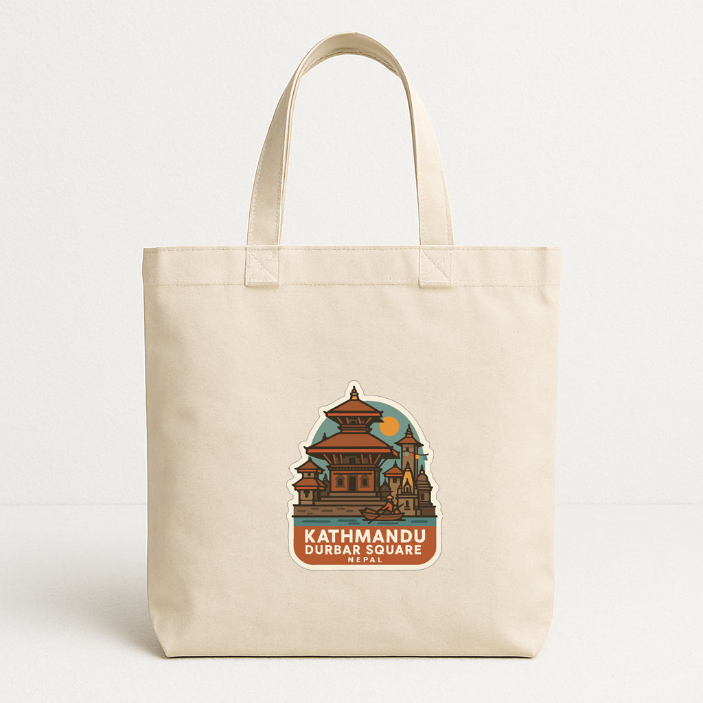 Kathmandu Durbar Square Nepal Iron On Heat Transfer Vinyl HTV Die-Cut Symbolic