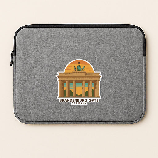 Brandenburg Gate Germany Iron On Heat Transfer Vinyl HTV Die-Cut Symbolic
