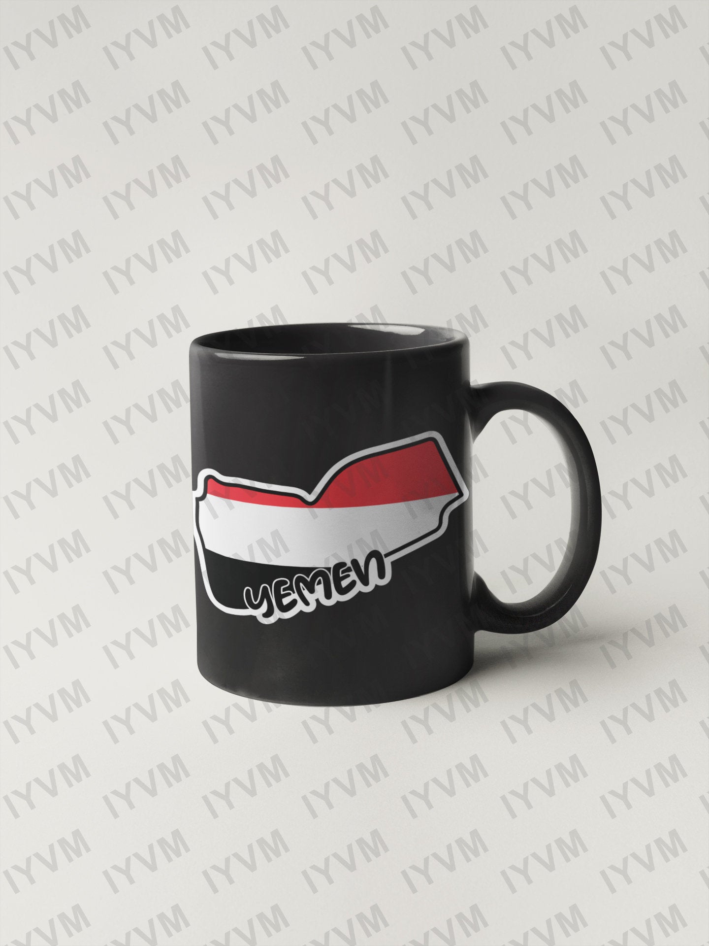 Yemen Map Flag Sticker Decal / Republic of Yemen / Sanaa / Yemeni Yemenite