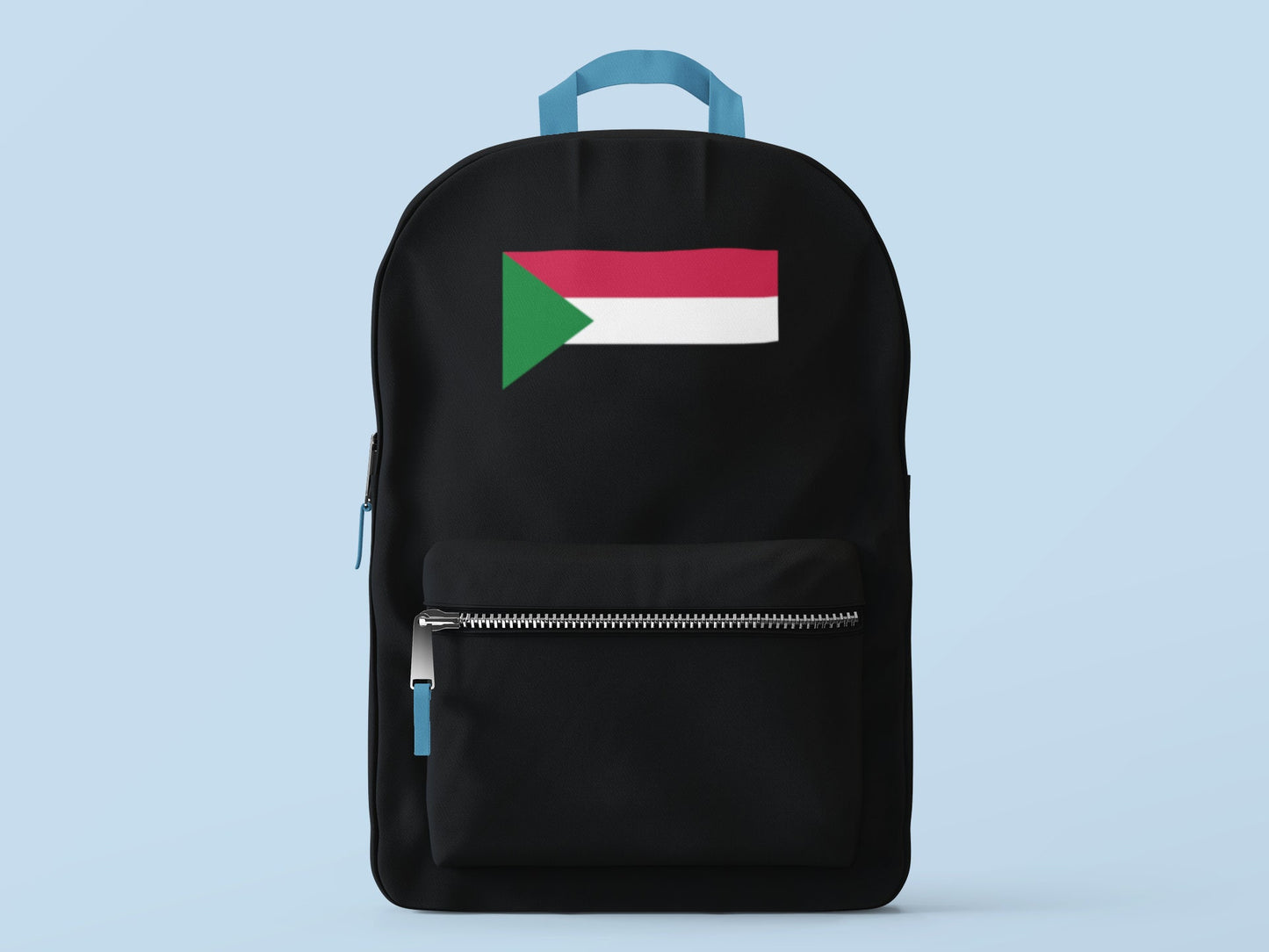 Sudan Flag Iron On Heat Transfer Vinyl HTV / Republic of the Sudan / North Sudan / Khartoum / Omdurman / Sudanese