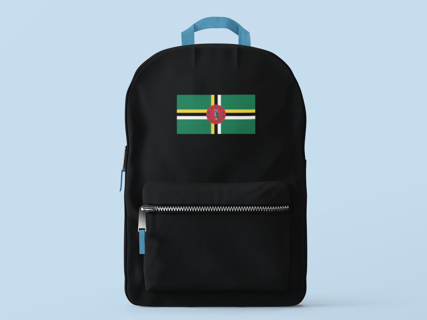 Dominica Flag Iron On Heat Transfer Vinyl HTV / Commonwealth of Dominica / Apres Bondie, C'est La Ter / Roseau