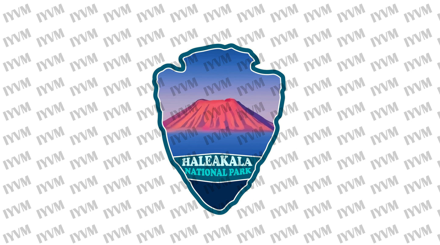 Haleakala National Park Sticker Decal - US National Parks Series