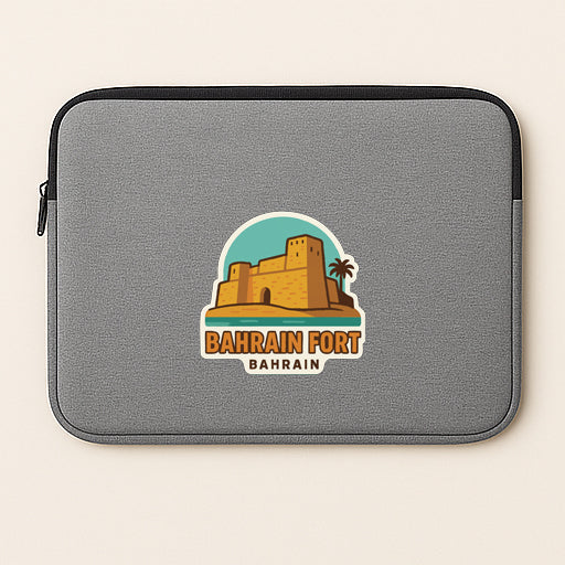 Bahrain Fort Bahrain Iron On Heat Transfer Vinyl HTV Die-Cut Symbolic Landmark